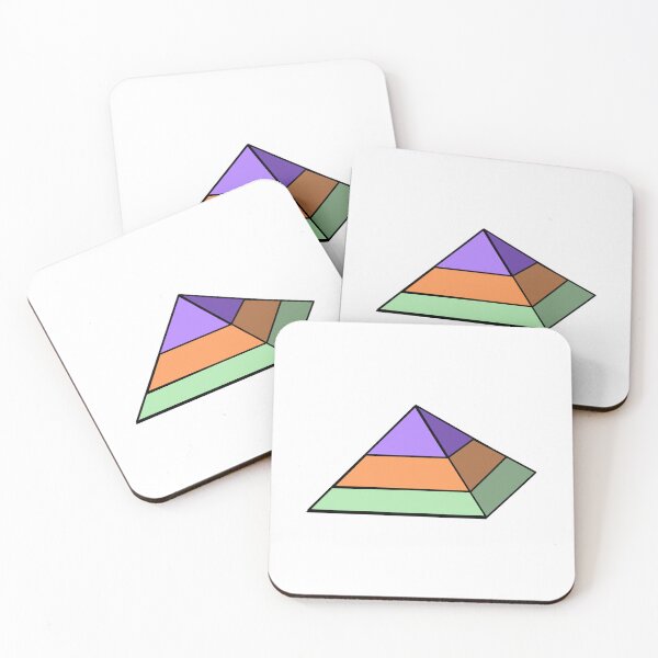 Item preview, Pyramid Secondary Colours Pastel designed and sold by HarveyHandcraftsandDesigns.