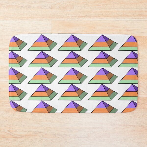 Item preview, Pyramid Secondary Colours Pastel designed and sold by HarveyHandcraftsandDesigns.