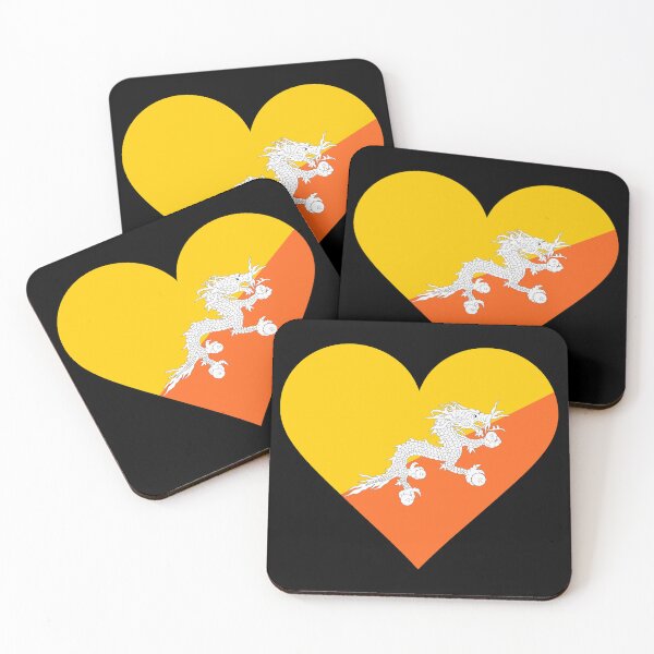 Item preview, Bhutan Heart Flag Graphic | I Love Bhutan Patriotic Symbol designed and sold by NTGUILTY.
