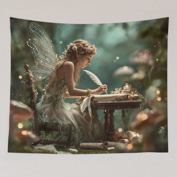 Item preview, Enchanted Fairy Writing Woodland Stories designed and sold by Storybook Botanica.