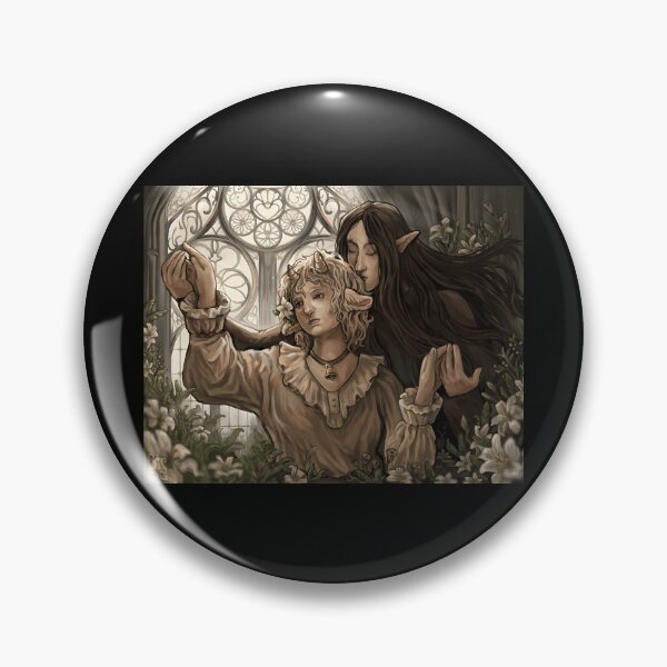 Item preview, Fantasy Art Lovers Embrace in Floral Scene designed and sold by Fibi-studio.