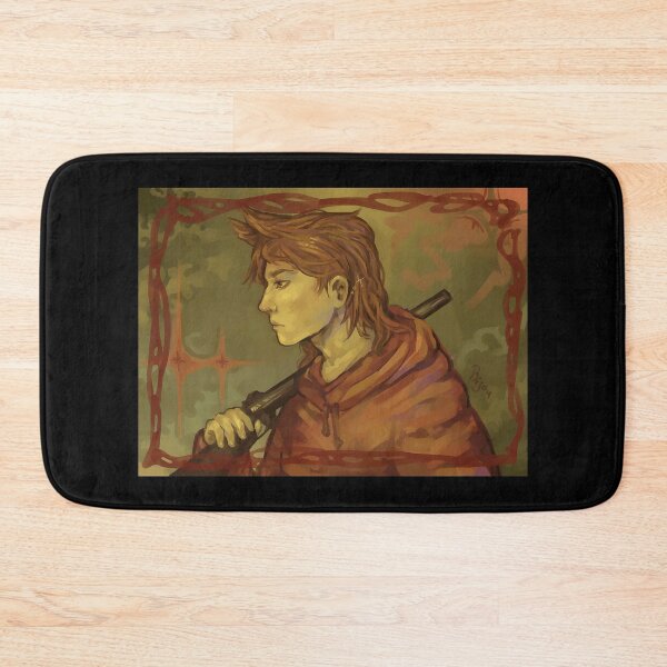 Item preview, Stylized Portrait of a Hero with a Gun designed and sold by Fibi-studio.