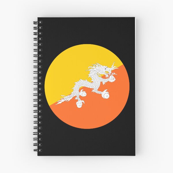 Item preview, Round Bhutan Flag Icon | Circular Bhutanese Flag Button Element designed and sold by NTGUILTY.