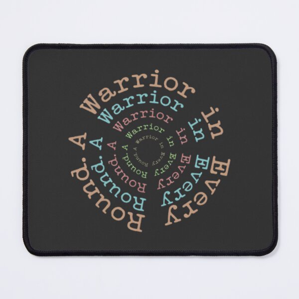 Item preview, Retro Boxing Typography – A Warrior In Every Round T‑Shirt Design | Perfect Gift For You And Friends designed and sold by Shitart.