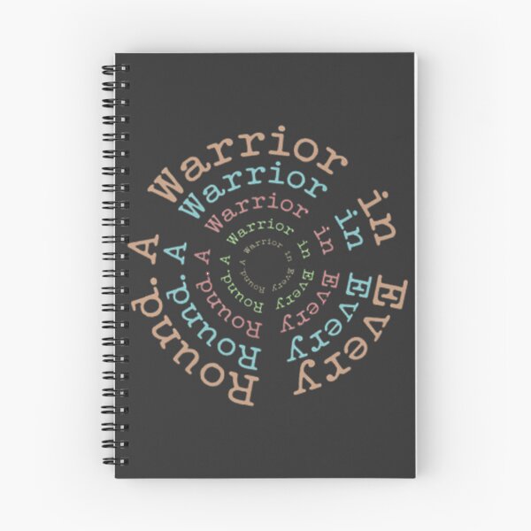 Item preview, Retro Boxing Typography – A Warrior In Every Round T‑Shirt Design | Perfect Gift For You And Friends designed and sold by Shitart.