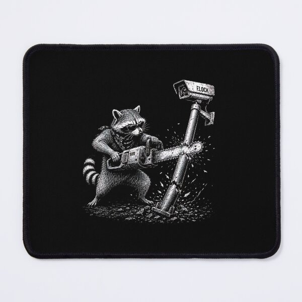 Item preview, Anti-Flock Raccoon - Anti Surveillance Camera Rebel Meme designed and sold by Rahamkshop.