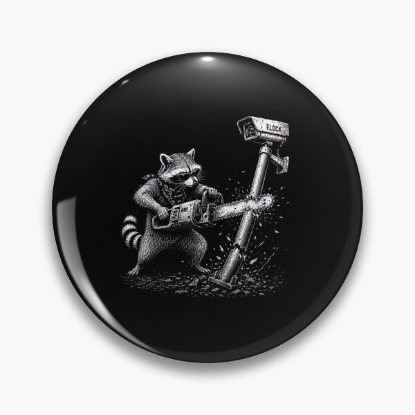 Item preview, Anti-Flock Raccoon - Anti Surveillance Camera Rebel Meme designed and sold by Rahamkshop.