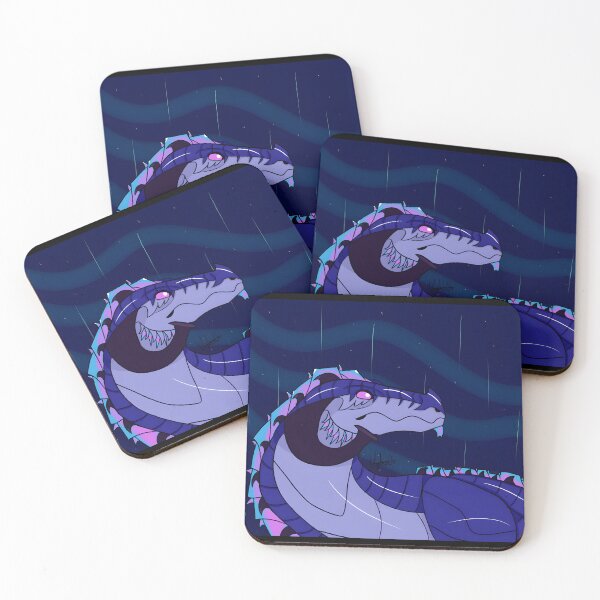 Item preview, Majestic Dragon in Rainy Night Sky Artwork designed and sold by Fibi-studio.