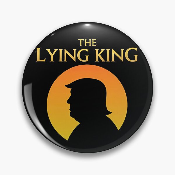 Item preview, The Lying King T-Shirt, Anti Trump Graphic Tee, Funny Political Parody designed and sold by gidel-sales.