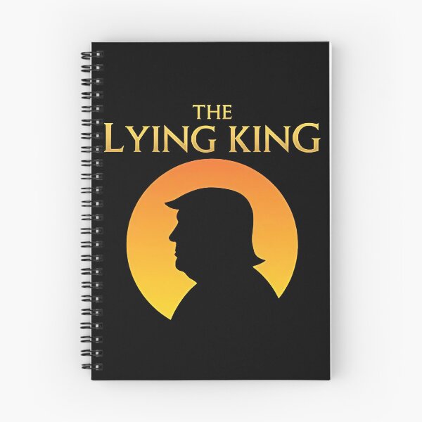Item preview, The Lying King T-Shirt, Anti Trump Graphic Tee, Funny Political Parody designed and sold by gidel-sales.
