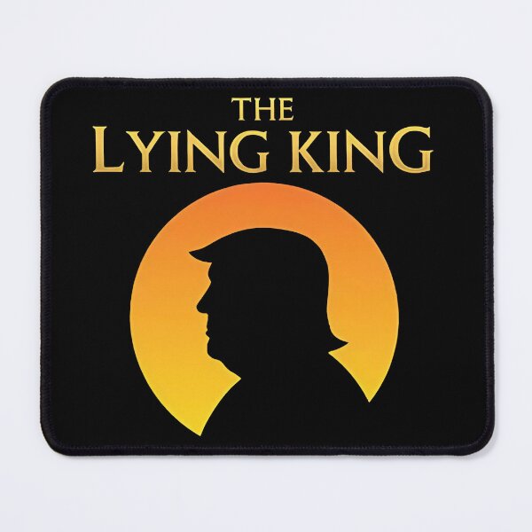 Item preview, The Lying King T-Shirt, Anti Trump Graphic Tee, Funny Political Parody designed and sold by gidel-sales.