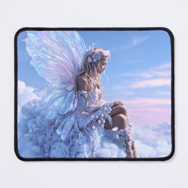 Item preview, Dreamy Cloud Fairy Above The Sky designed and sold by Storybook Botanica.