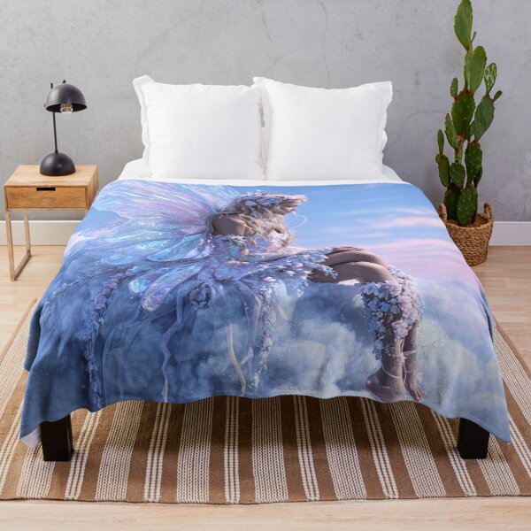 Item preview, Dreamy Cloud Fairy Above The Sky designed and sold by Storybook Botanica.