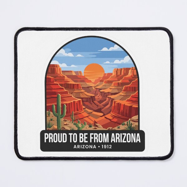 Item preview, Proud To Be From Arizona Grand Canyon Badge Vintage National Park Sticker designed and sold by Tininai.