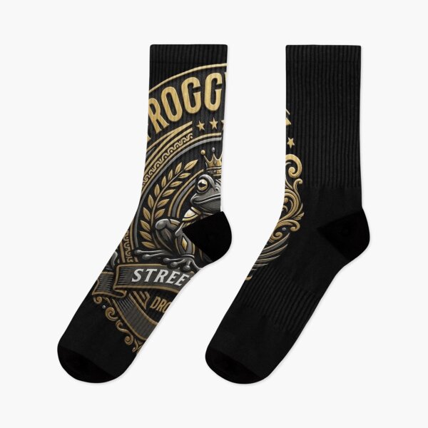 Item preview, The Official Black and Gold FroggyJacck Crest  designed and sold by FroggyJacck.