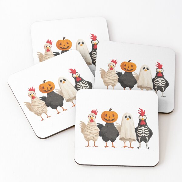Item preview, Funny Halloween Chickens Spooky Costume Design designed and sold by wecrea.