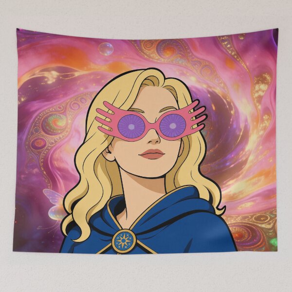 Item preview, Wizard Girl with Glasses designed and sold by abellemorte.