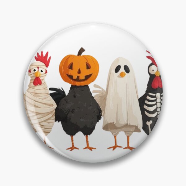 Item preview, Funny Halloween Chickens Spooky Costume Design designed and sold by wecrea.