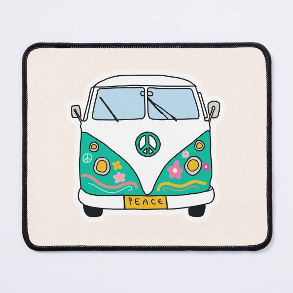 Item preview, Green Hippie Van designed and sold by Cute-Chaotic-Co.