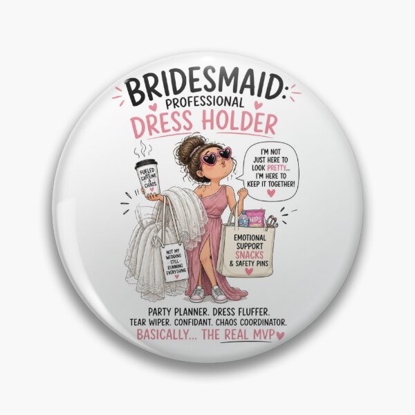 Item preview, Bridesmaid's job designed and sold by Talpha.