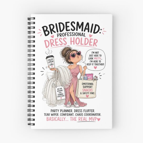 Item preview, Bridesmaid's job designed and sold by Talpha.
