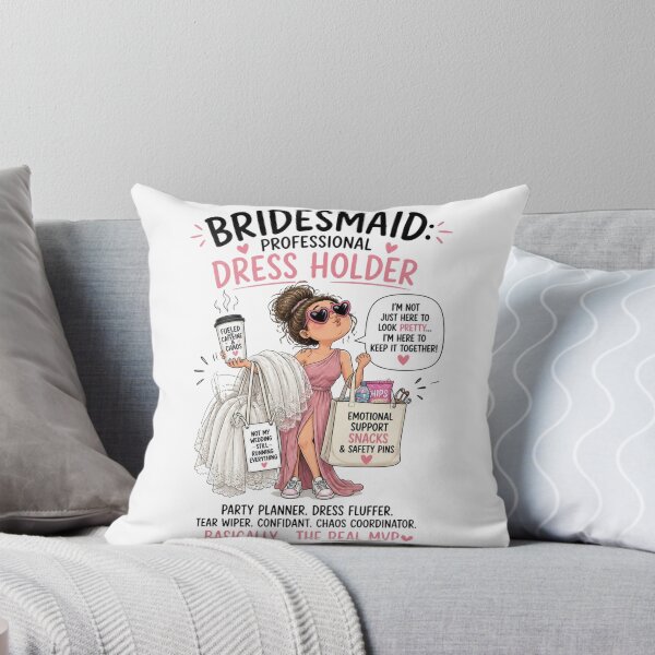 Item preview, Bridesmaid's job designed and sold by Talpha.