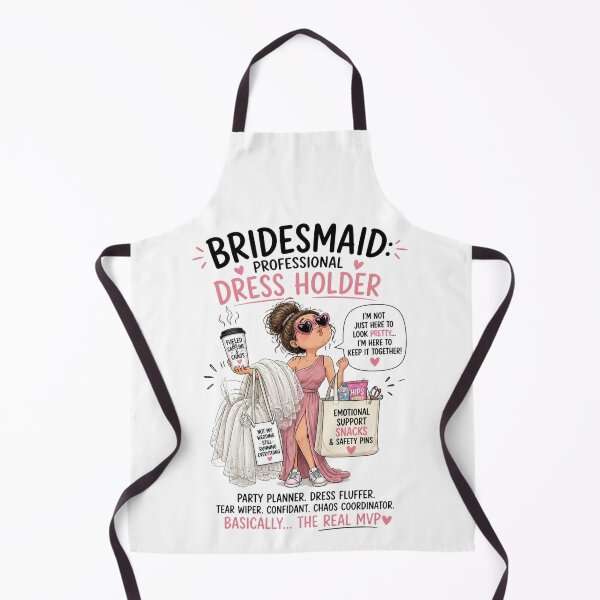 Item preview, Bridesmaid's job designed and sold by Talpha.