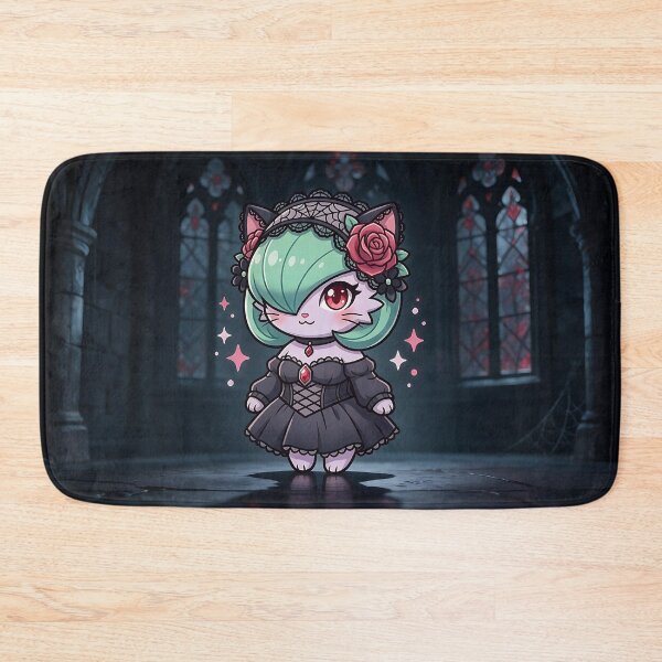Item preview, Gothic Lolita Gardevoir Cat: Black Lace Dress designed and sold by CuteKats.
