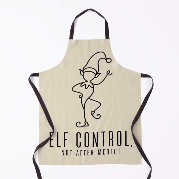 Item preview, Merlot Christmas Elf Humor for Wine Lovers designed and sold by POD DYNASTY | Original Print On Demand T-Shirt Graphics.