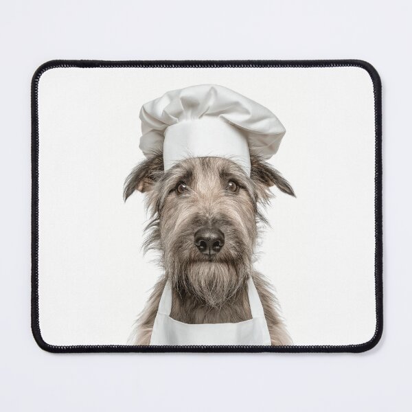 Item preview, Berger Picard Chef Dog Funny Cooking Apron Hat Cute Pet Portrait designed and sold by LazyOwlStore.