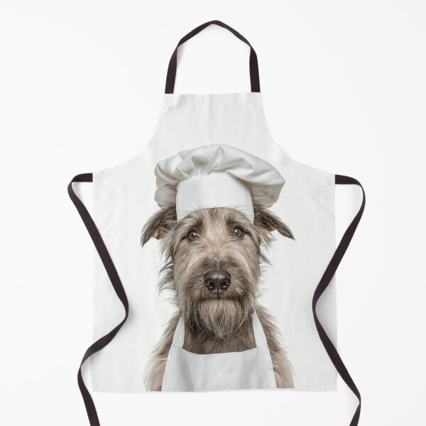 Item preview, Berger Picard Chef Dog Funny Cooking Apron Hat Cute Pet Portrait designed and sold by LazyOwlStore.