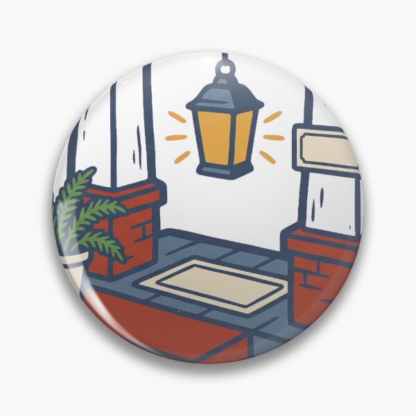 Item preview, Porch Light Society Neighborhood Pride Illustration designed and sold by Ninjacatoff.