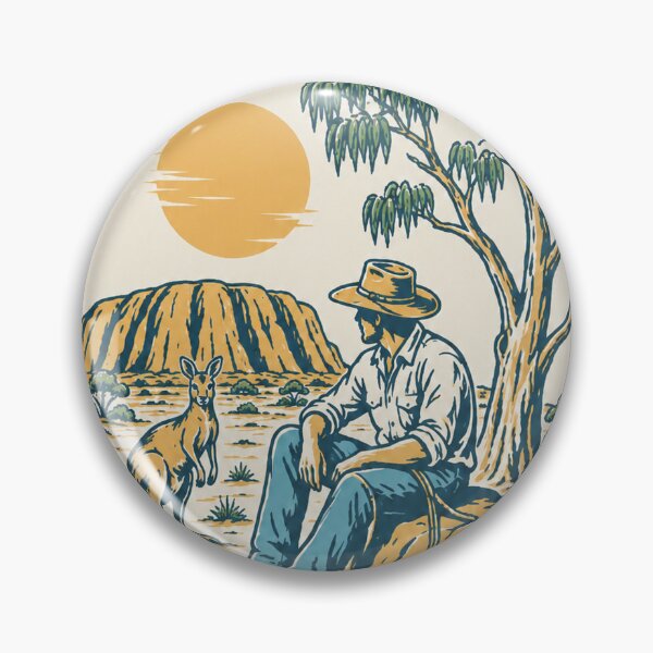 Item preview, Wild and Free Vintage Australian Outback Adventure designed and sold by RiderSpoon.