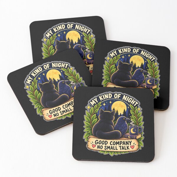 Item preview, Introvert Cozy Nights Dark Nature Animal Lover Design designed and sold by DarkRelicStudio.