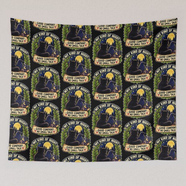 Item preview, Introvert Cozy Nights Dark Nature Animal Lover Design designed and sold by DarkRelicStudio.