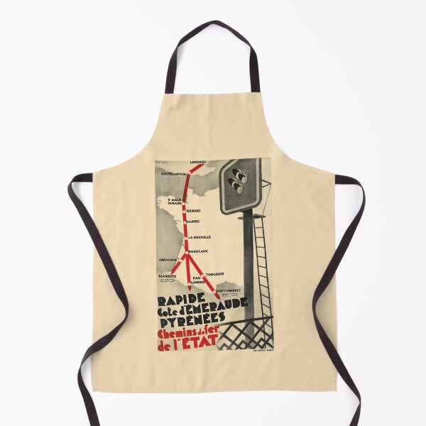 Item preview, Rapide Côte d’Émeraude Pyrénées – Chemins de fer de l’État - Roger de Valerio designed and sold by joshcartoonguy.