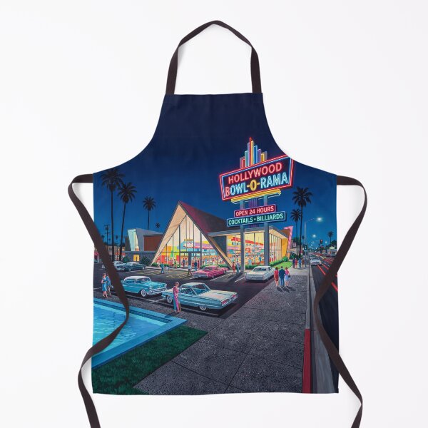Item preview, Exterior Bowling Alley Neon Signs Pop Art designed and sold by Home Decor Art.