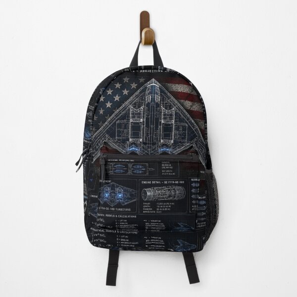 Item preview, B2 Spirit Stealth Bomber Blueprint Diagram designed and sold by Benito Del Ray.