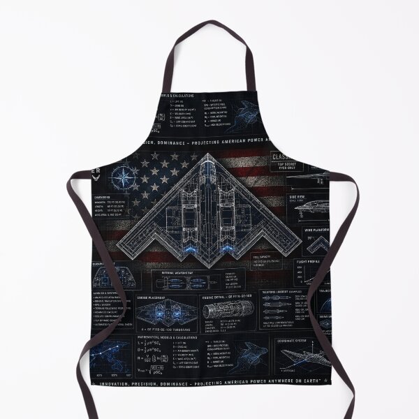 Item preview, B2 Spirit Stealth Bomber Blueprint Diagram designed and sold by Benito Del Ray.