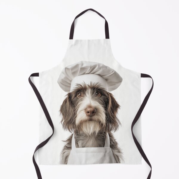 Item preview, Petit Basset Griffon Vendéen Chef Funny Cooking Apron Hat designed and sold by LazyOwlStore.