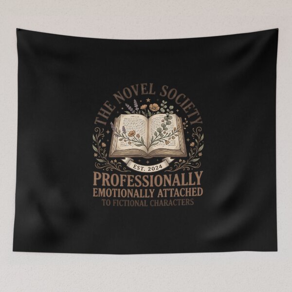 Item preview, The Novel Society Fictional Characters  designed and sold by Nimaya99.