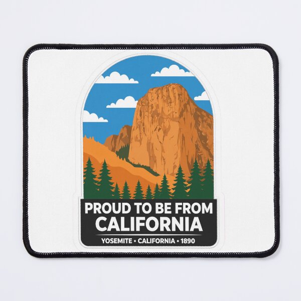 Item preview, Proud To Be From California Yosemite National Park El Capitan Vintage Badge designed and sold by Tininai.