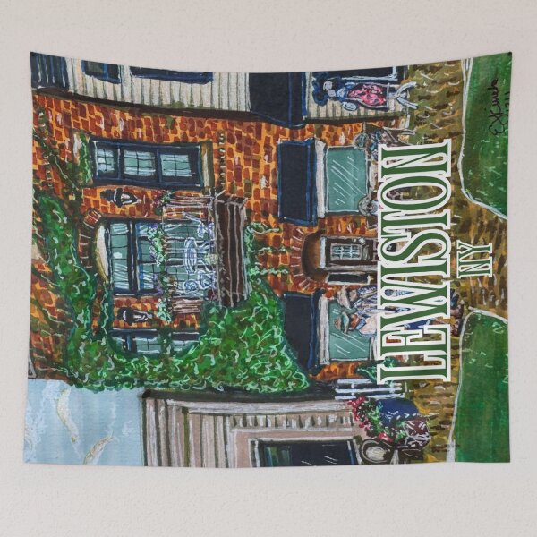 Item preview, Center Street Lewiston designed and sold by BraveSpiritArts.