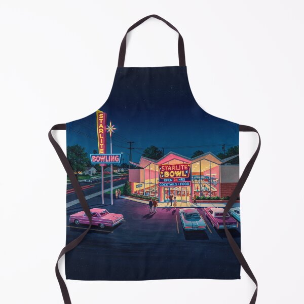 Item preview, Exterior Bowling Alley Neon Signs Pop Art designed and sold by Home Decor Art.