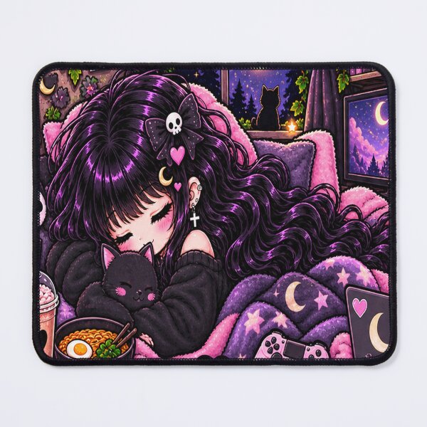 Item preview, Homebody Goth Girl Sticker designed and sold by AnnekeJordaan.