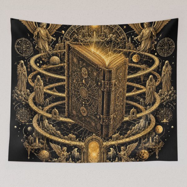 Item preview, Ancient Celestial Book and Watchers – Esoteric Cosmic Manuscript designed and sold by lavanya11.
