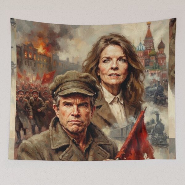 Artikelvorschau, Historisches Drama „Reds“ – Hommage an die bildende Kunst entworfen und verkauft von Art's Diner.