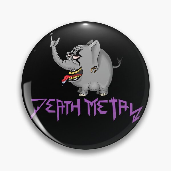 Item preview, Death Metal Elephant designed and sold by AyseAkcay.