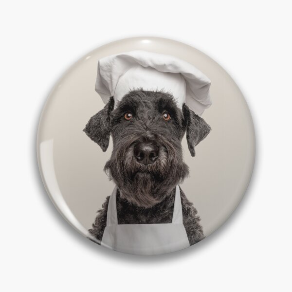 Item preview, Kerry Blue Terrier Chef Dog Funny Cooking Apron Hat Cute Pet Portrait designed and sold by LazyOwlStore.