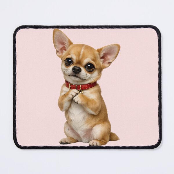 Item preview, Chihuahua with red collar designed and sold by Agnisherl.